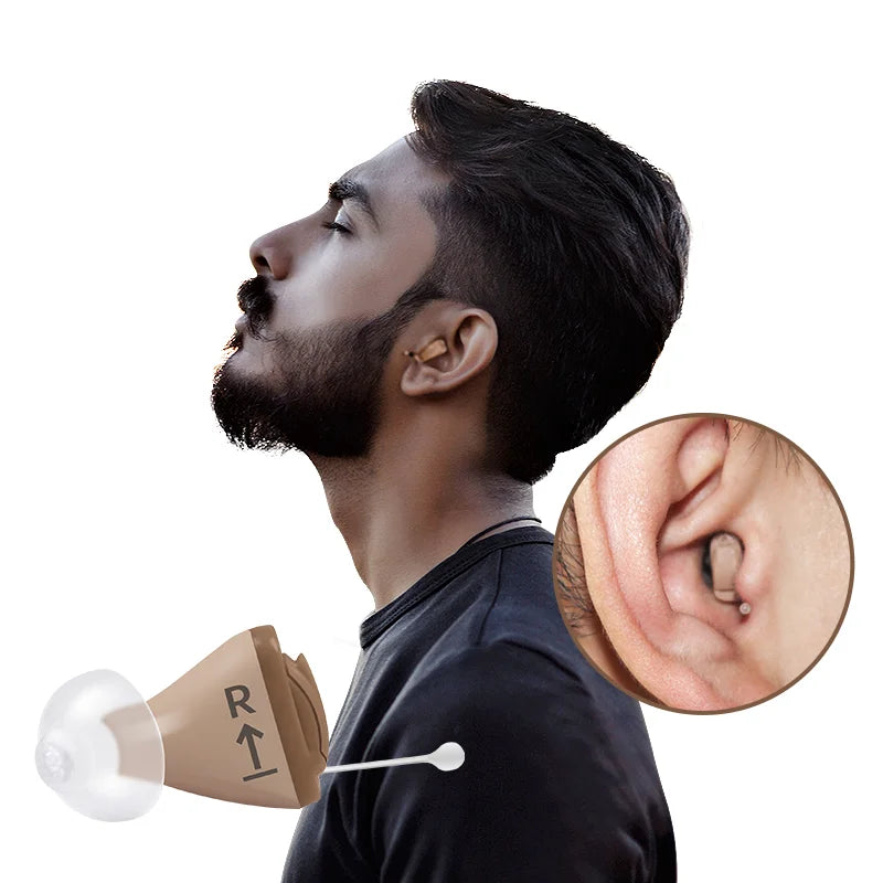 ITC Mini In-Ear Invisible Hearing Aids (ADVANCED)